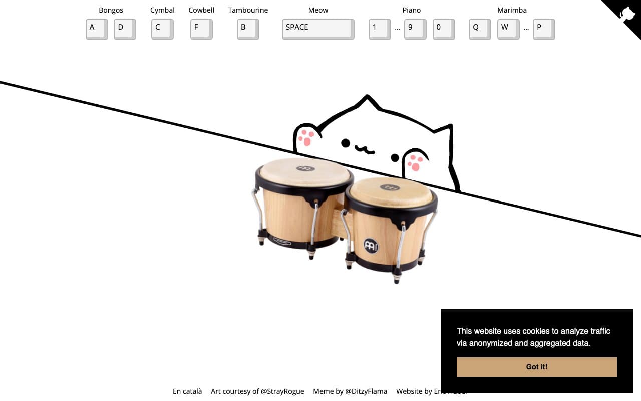 Bongo Cat screenshot 1
