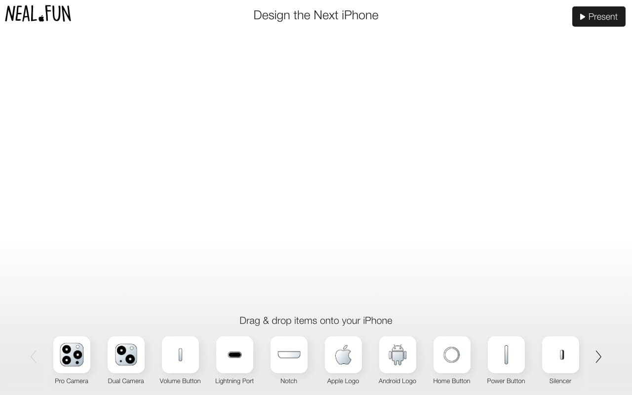 Design the next iPhone screenshot 1