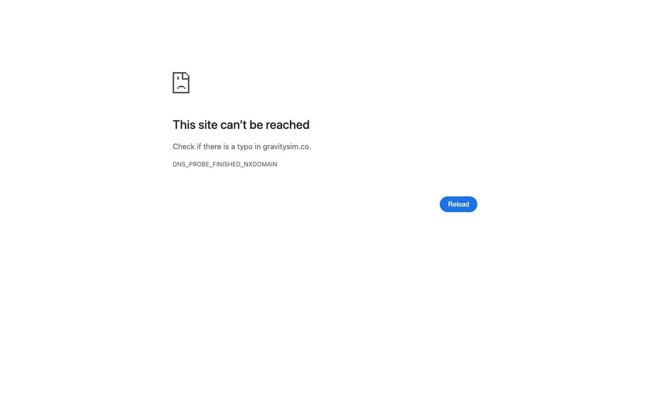 Gravity Sim screenshot 1