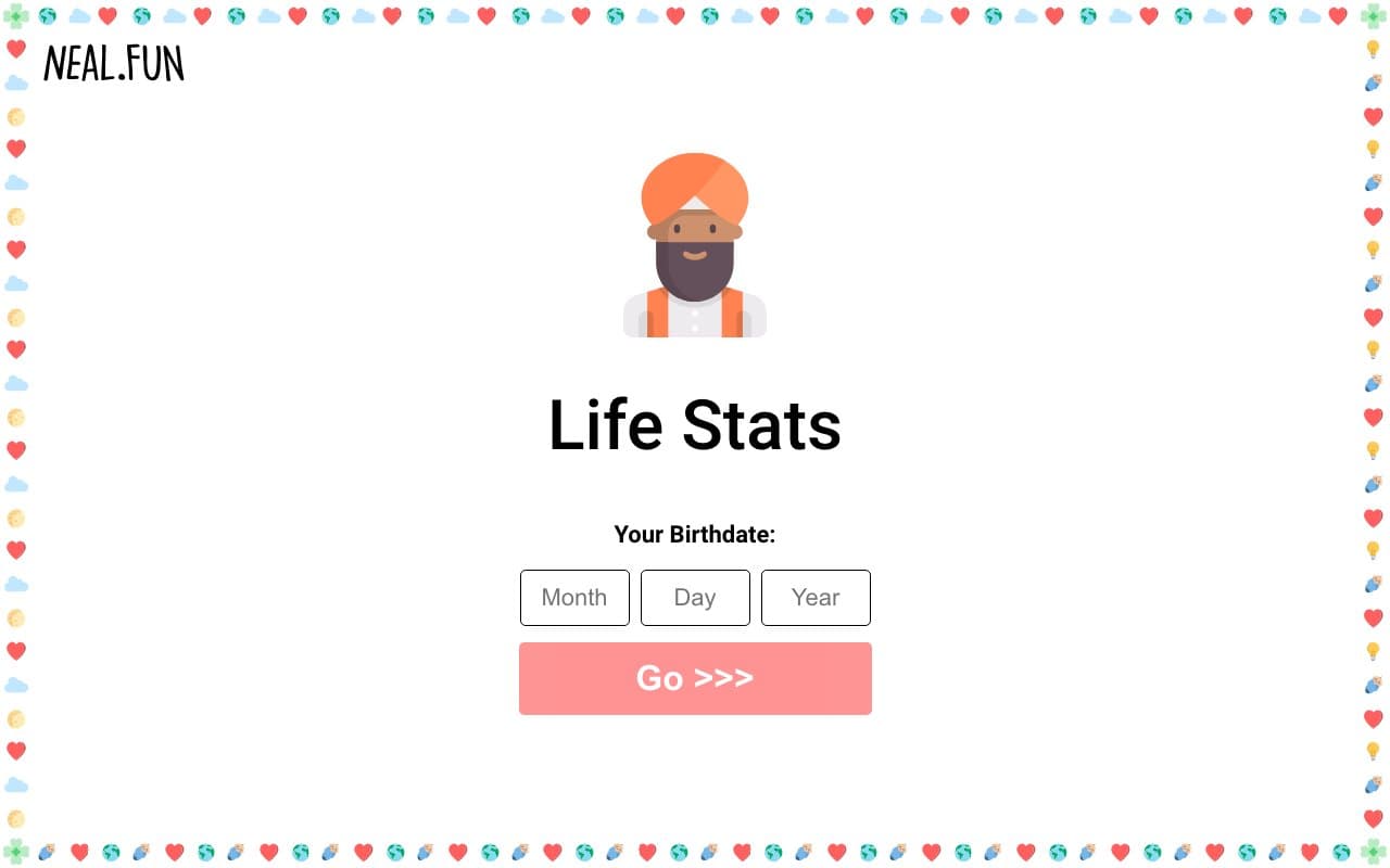 Life Stats screenshot 1