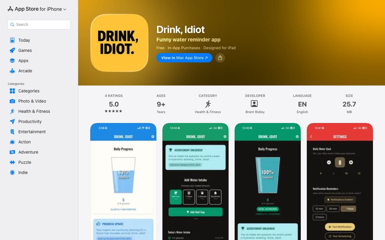 Drink, Idiot. screenshot 1