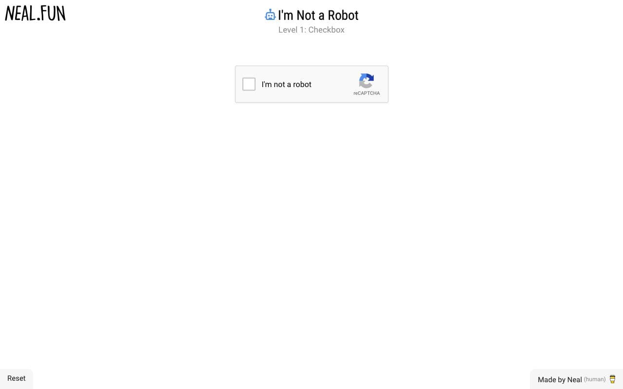 I'm Not a Robot screenshot 1