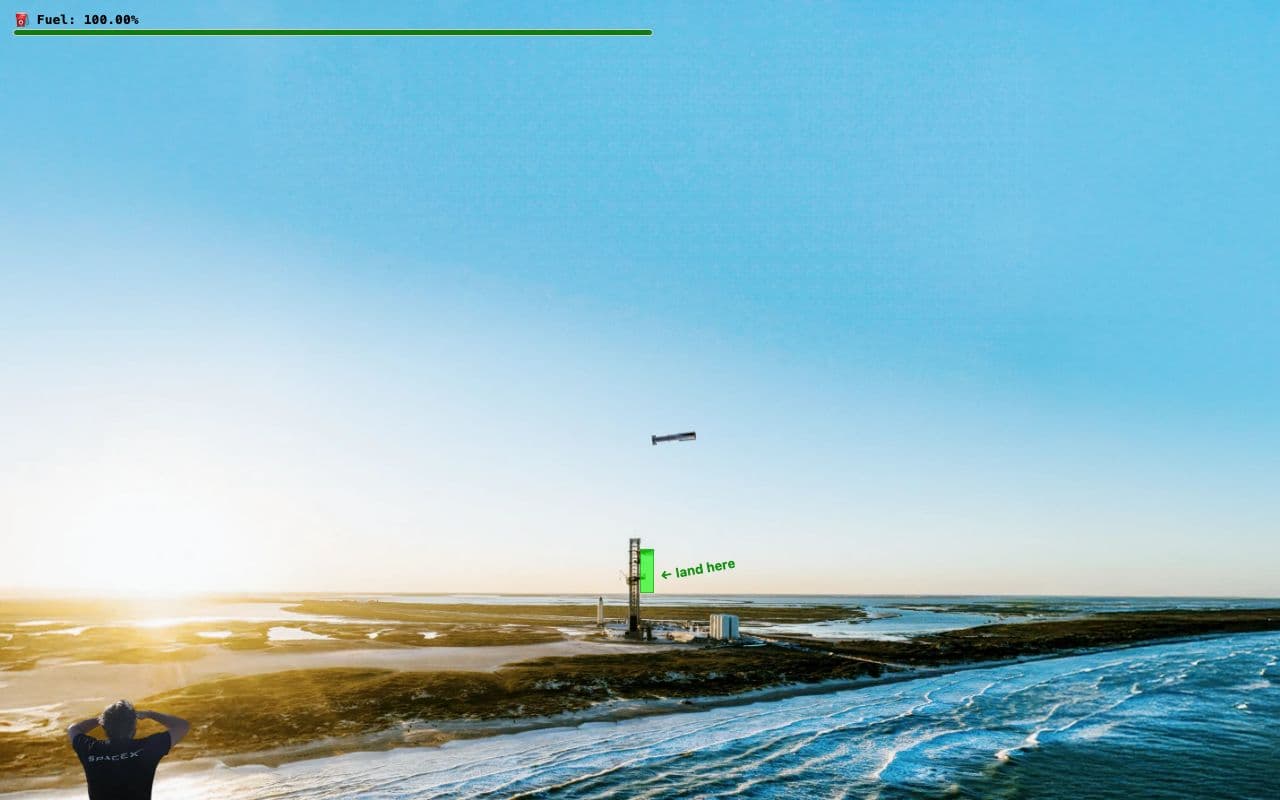 Land the Booster V2 screenshot 1