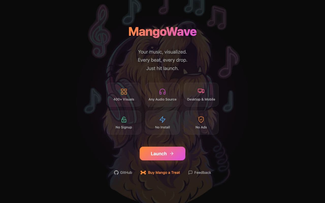 MangoWave screenshot 1