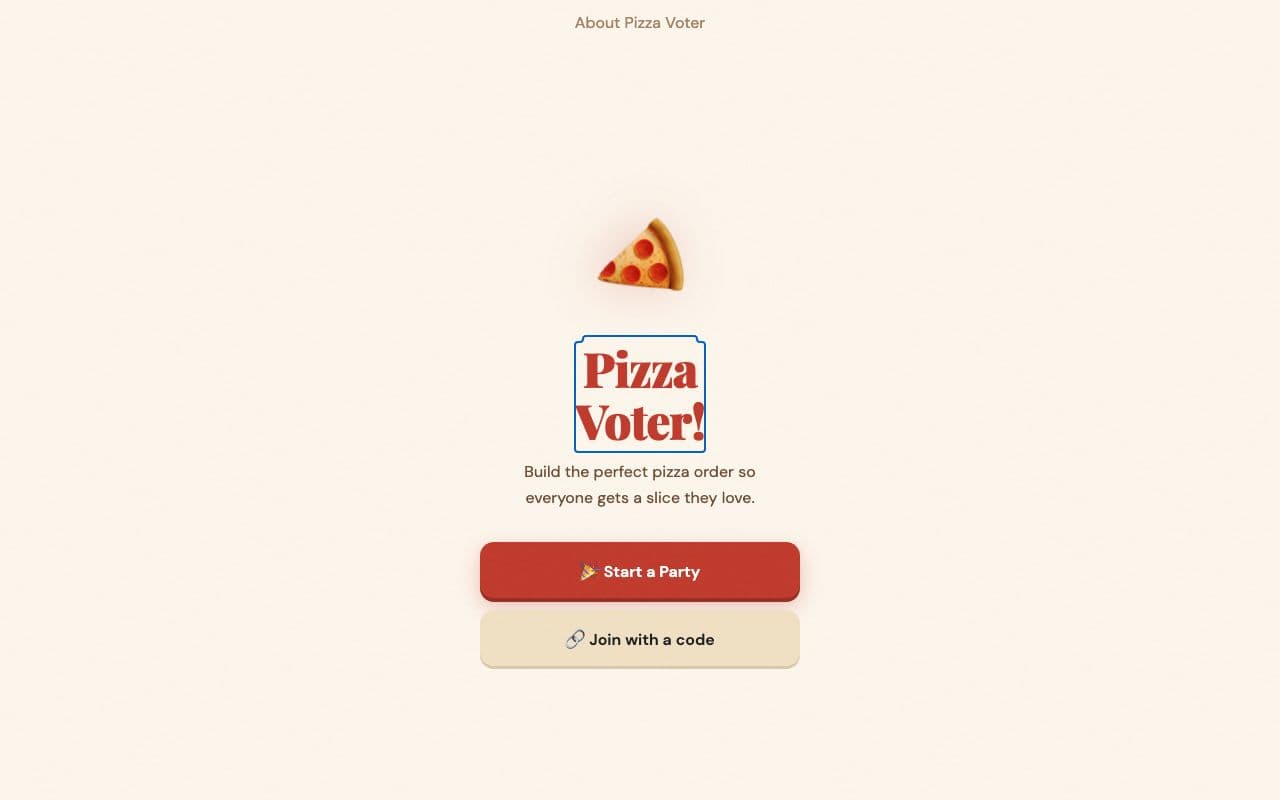 Pizza Voter screenshot 1