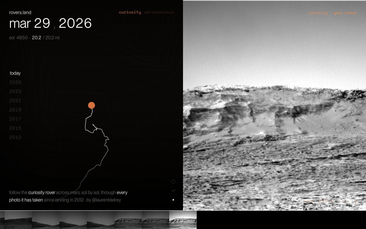 Rovers.land screenshot 1