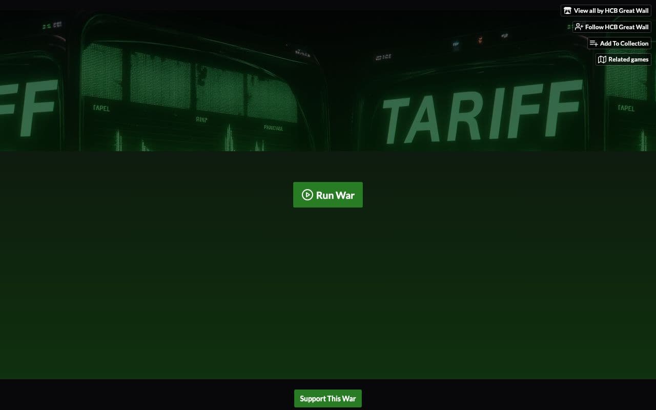 Tariff Wars 2025 screenshot 1