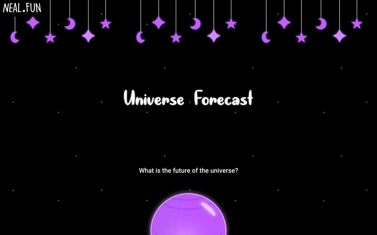 Universe Forecast screenshot 1