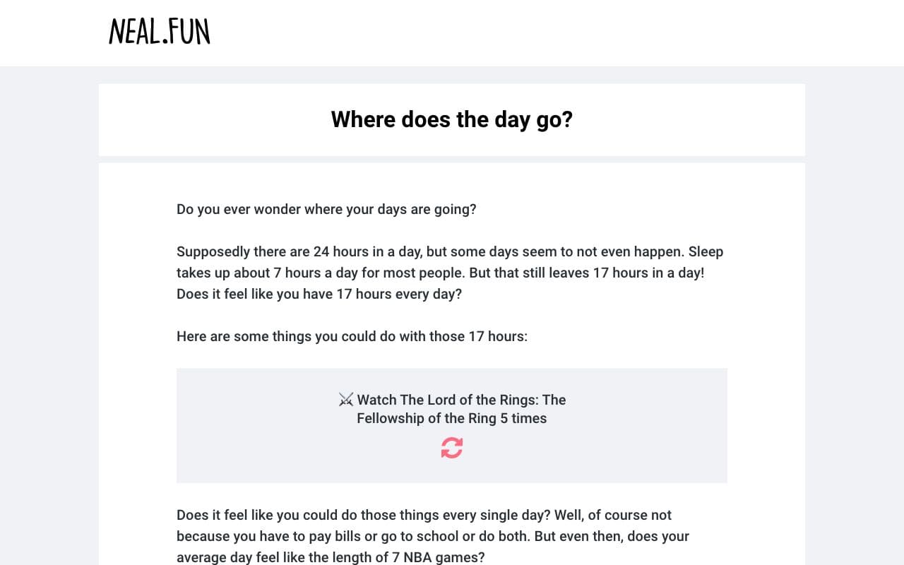 Where Does the Day Go? screenshot 1