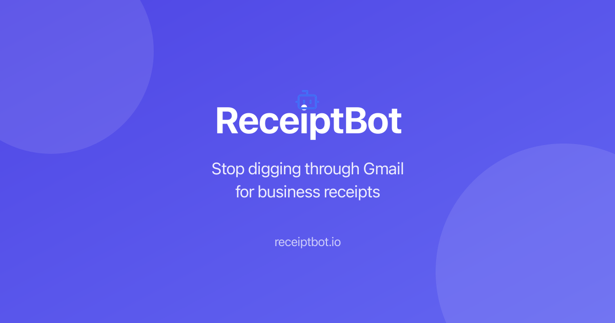 Receipt Bot screenshot 1