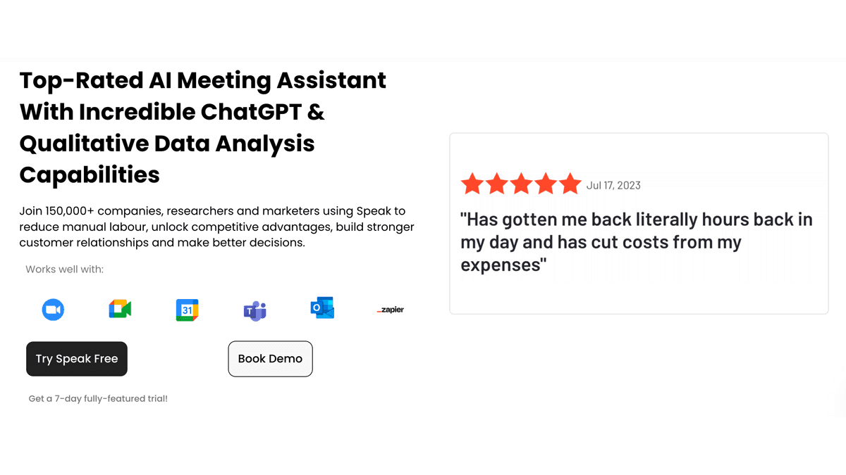 SpeakAI screenshot 1